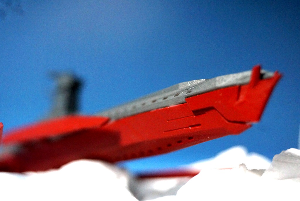 架空艦『古代戦艦イリスヨナ』ガレージキット(設定検証プロップモデル ver2021.04.01)