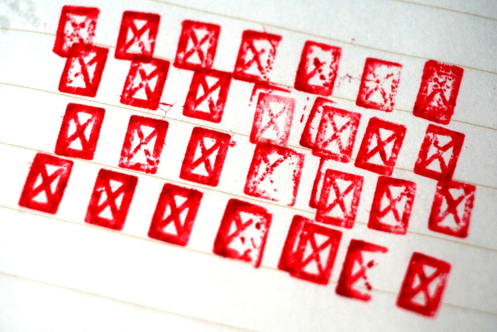 TofuFont 3D/豆腐活字 活版印刷用(April/01)