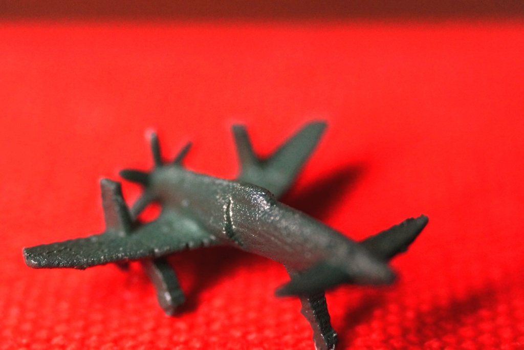 震電 局地戦闘機 1/700 モデル(6個セット)