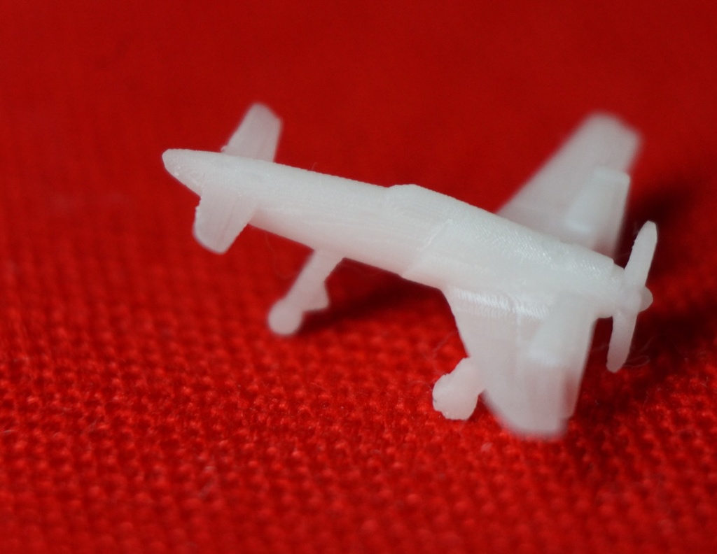 震電 局地戦闘機 1/700 モデル(6個セット)