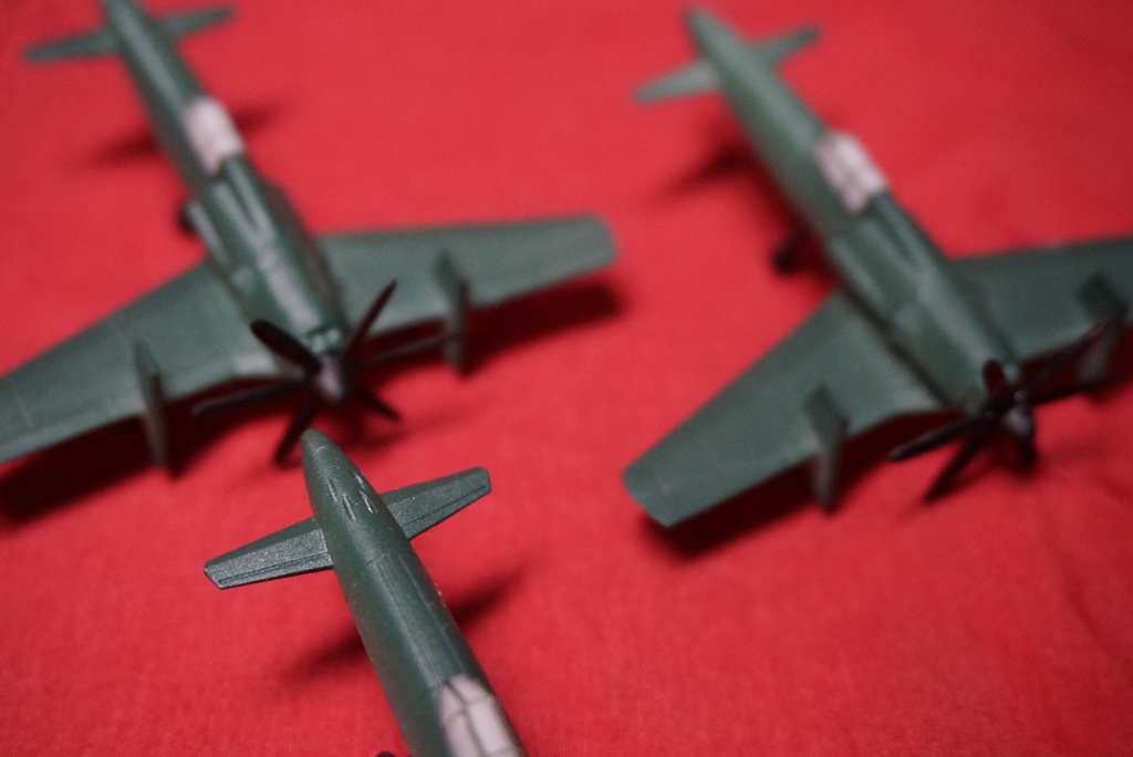 震電 局地戦闘機 1/144 モデル