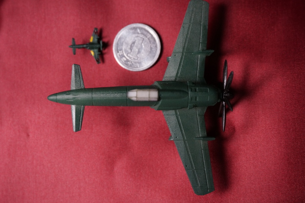 震電 局地戦闘機 1/144 モデル