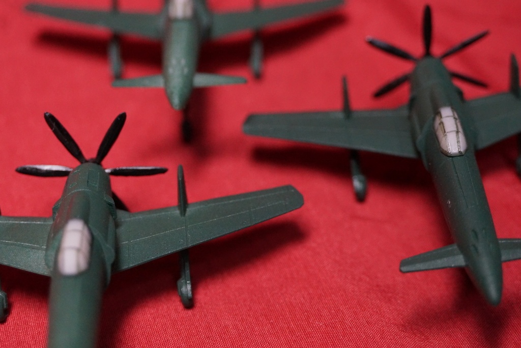 震電 局地戦闘機 1/144 モデル