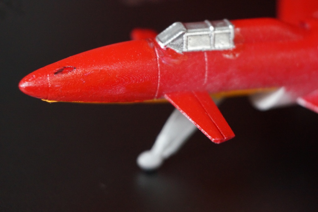 架空機『桃音』ガレージキット(設定検証プロップモデル ver2022.04.01)