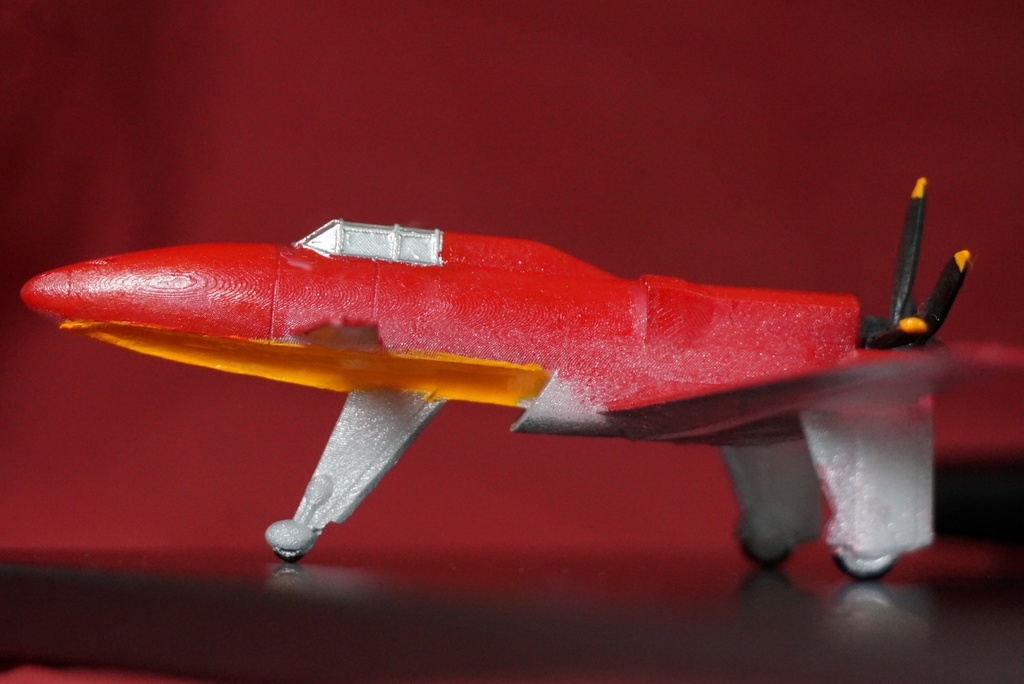 架空機『桃音』ガレージキット(設定検証プロップモデル ver2022.04.01)