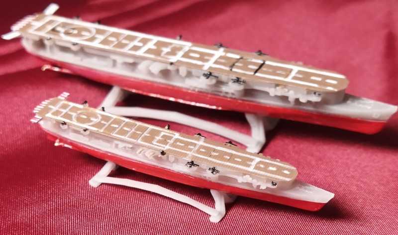 航空母艦 龍驤 1/2000,1/3000 ガレージキット フルハル・ウォーターライン