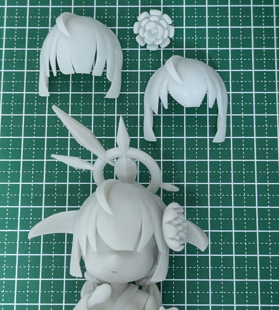 ブルーアーカイブ 鰐淵アカリ(正月) SD ガレージキット