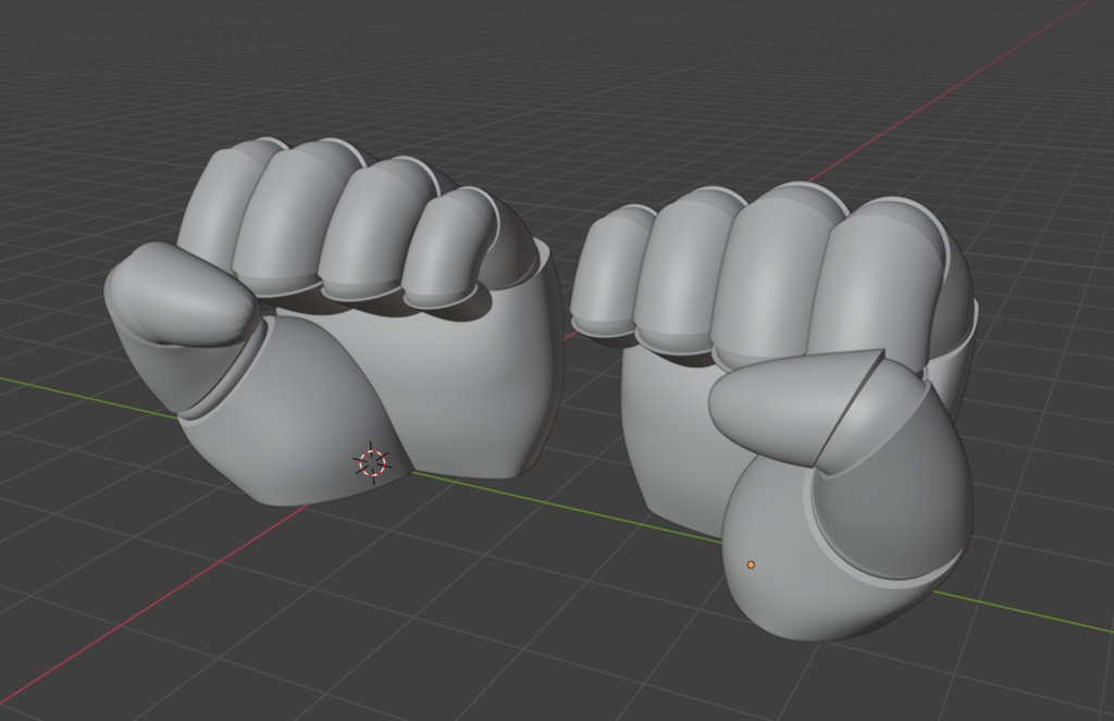 ハンドパーツ/ロボ マルチサイズ MalHand