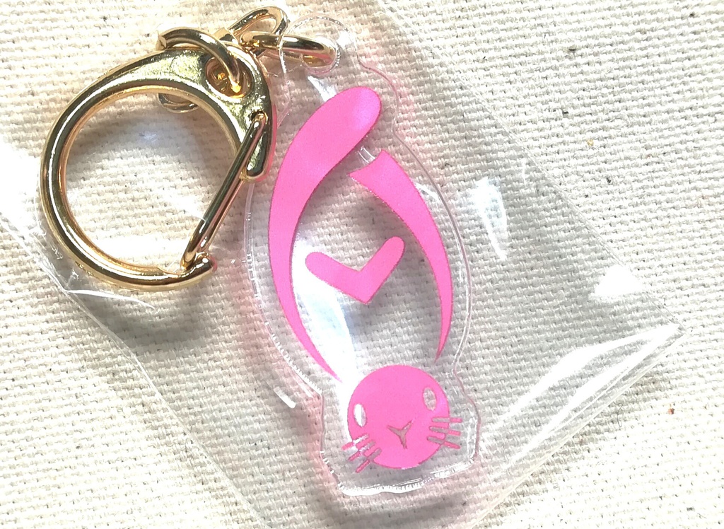 らびっとまるかキーホルダー