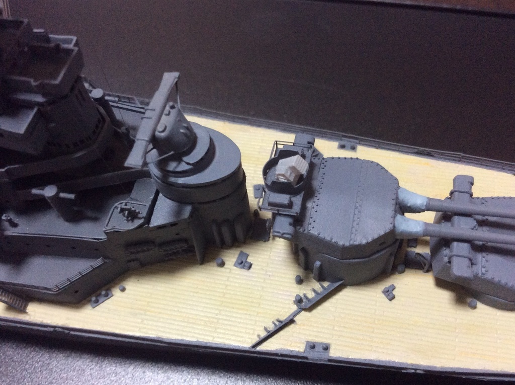 1/700 英国海軍 UP (Unrotated Projectile) AA Rocket launcher 6パーツセット