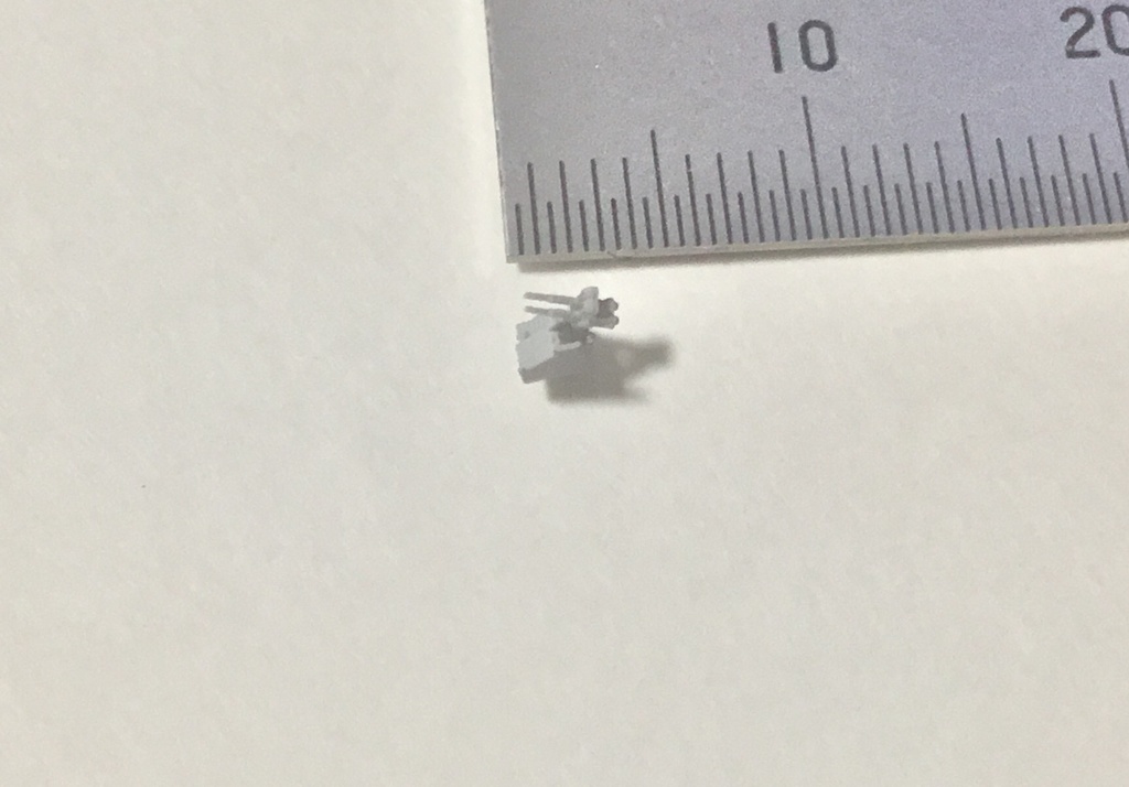 1/700 エリコン20mm連装機銃 Mk.V (power) mounting 1943 前期型 12パーツセット