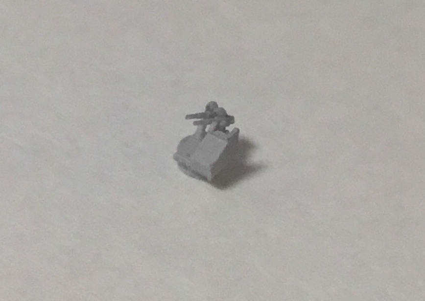 1/700 エリコン20mm連装機銃 Mk.V (power) mounting 1943 前期型 12パーツセット