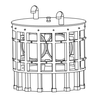 1/700 英国海軍 Type273 レーダー 6パーツセット