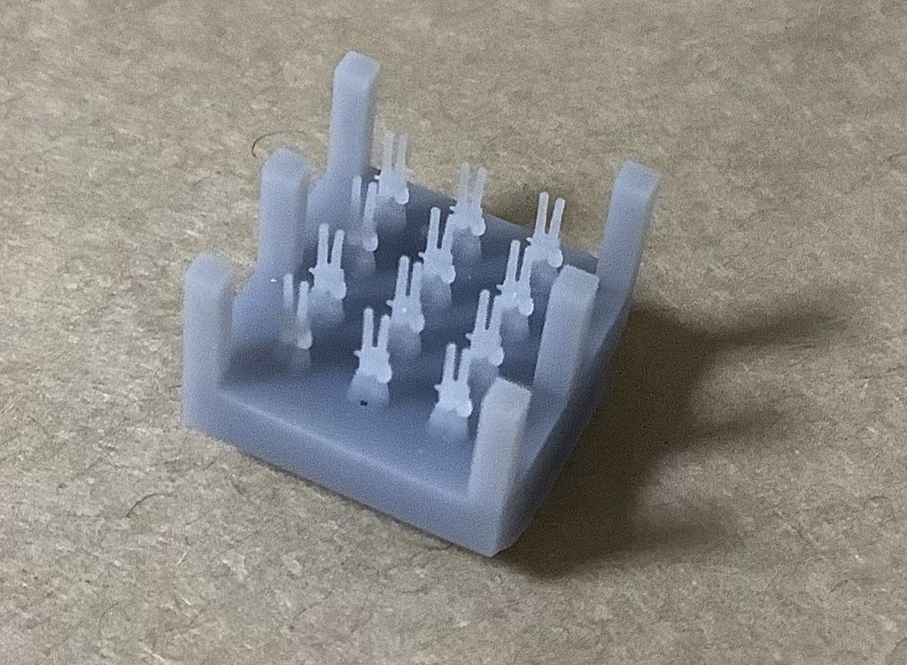 1/700 エリコン20mm連装機銃 Mk.V (power) mounting 1942-44 12パーツセット