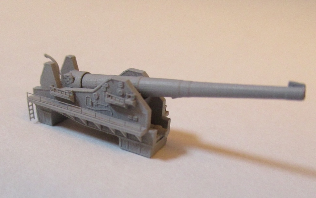 1/700 英国海軍 18インチ(45.7cm)Mk.I 単装砲