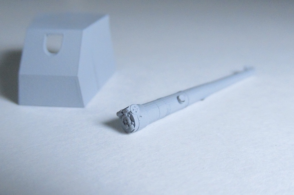 1/700 英国海軍 18インチ(45.7cm)Mk.I 単装砲