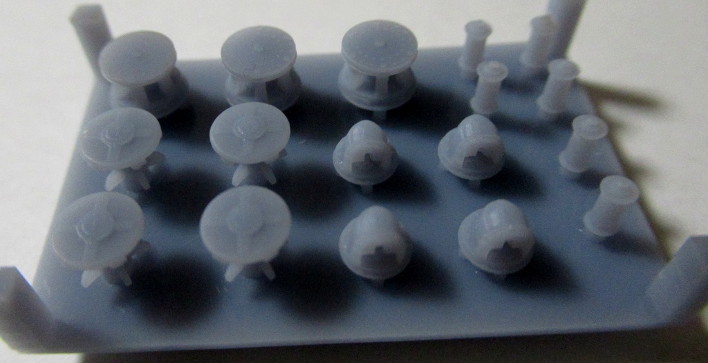 1/350 英国海軍 甲板装備品セット(大型艦用)