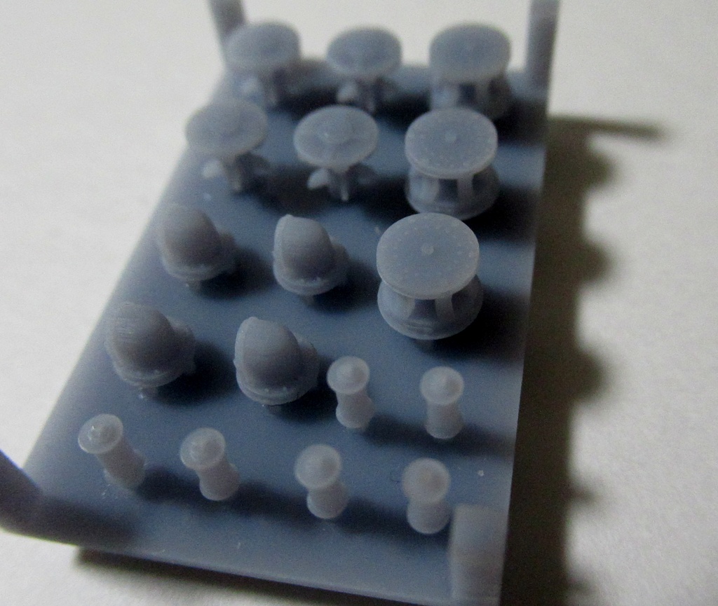 1/350 英国海軍 甲板装備品セット(大型艦用)