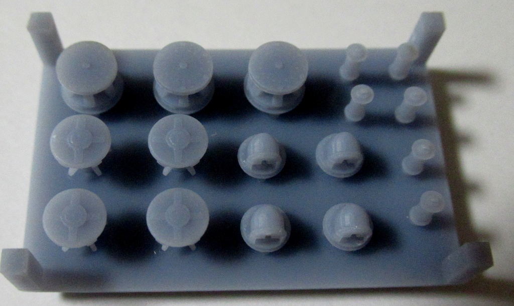 1/350 英国海軍 甲板装備品セット(大型艦用)