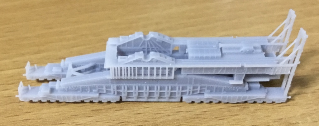 1/700 80cm列車砲