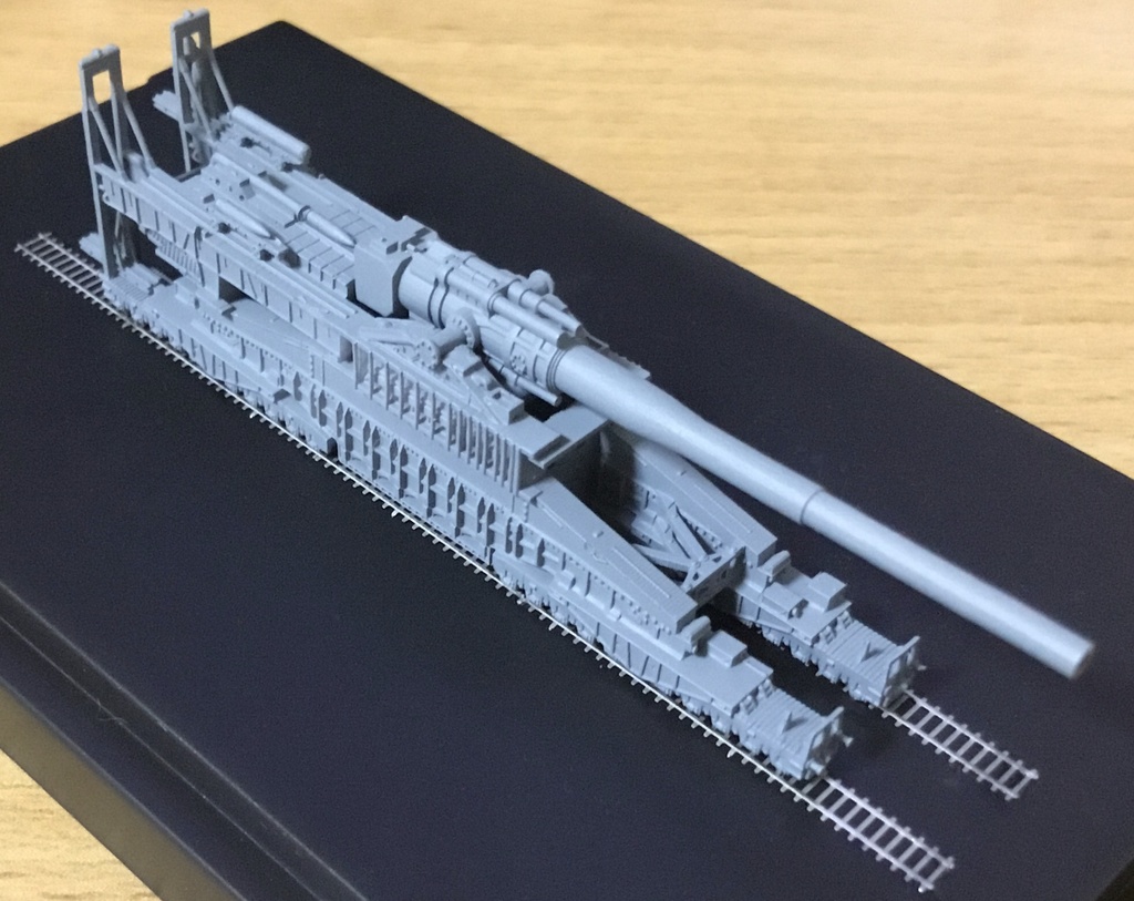 1/700 80cm列車砲