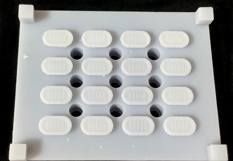 1/700 カーリーフロート(救命いかだ)(2) 16パーツセット