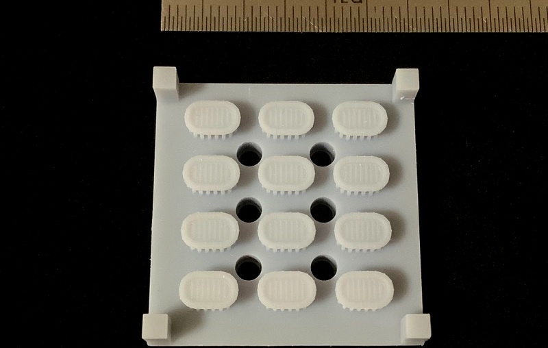 1/700 カーリーフロート(救命いかだ)(1) 12パーツセット