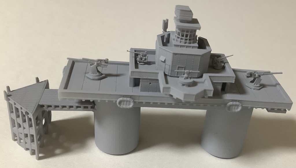 1/700 英国海軍 マンセル海上要塞 (シーランド公国)