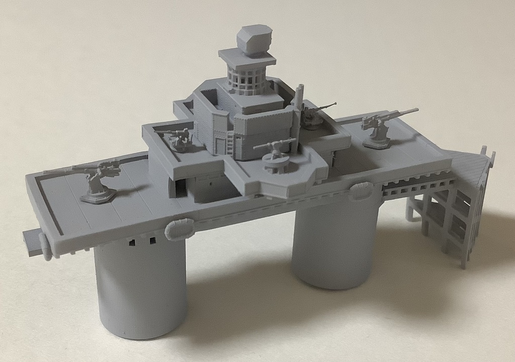 1/700 英国海軍 マンセル海上要塞 (シーランド公国)