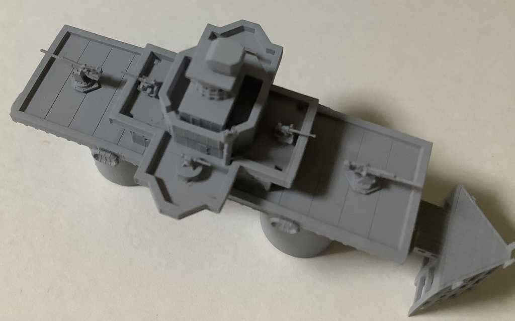 1/700 英国海軍 マンセル海上要塞 (シーランド公国)