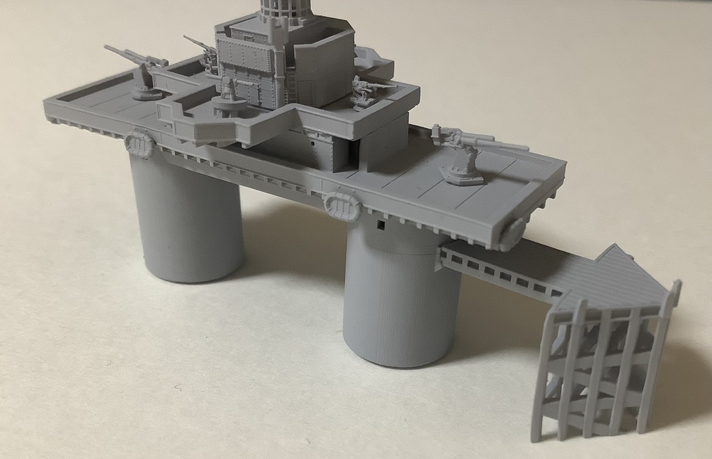 1/700 英国海軍 マンセル海上要塞 (シーランド公国)