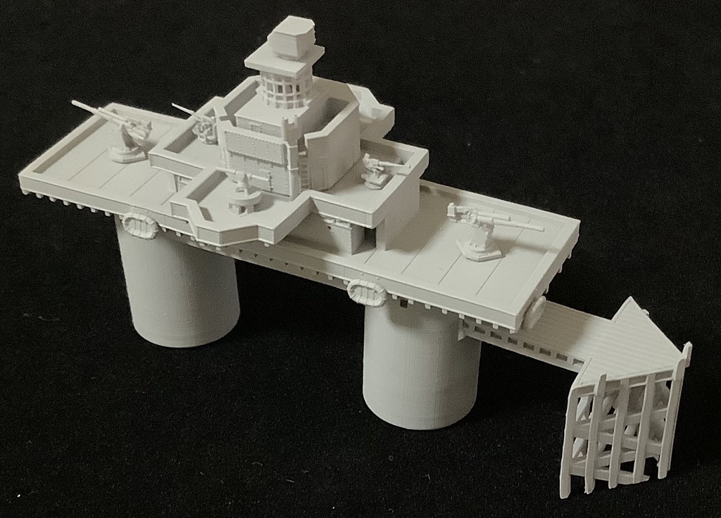 1/700 英国海軍 マンセル海上要塞 (シーランド公国)