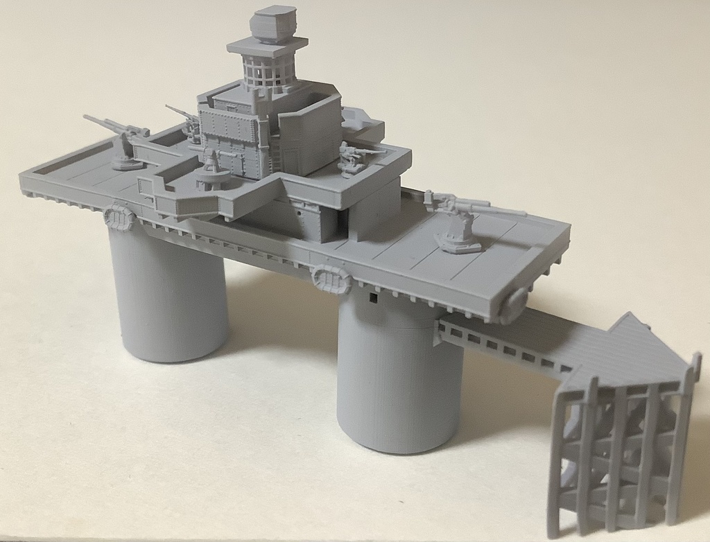 1/700 英国海軍 マンセル海上要塞 (シーランド公国)