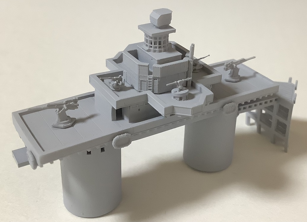 1/700 英国海軍 マンセル海上要塞 (シーランド公国)