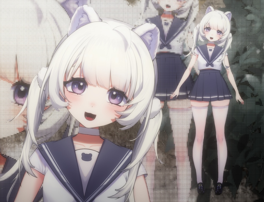 【Live2d】Polar bear girl