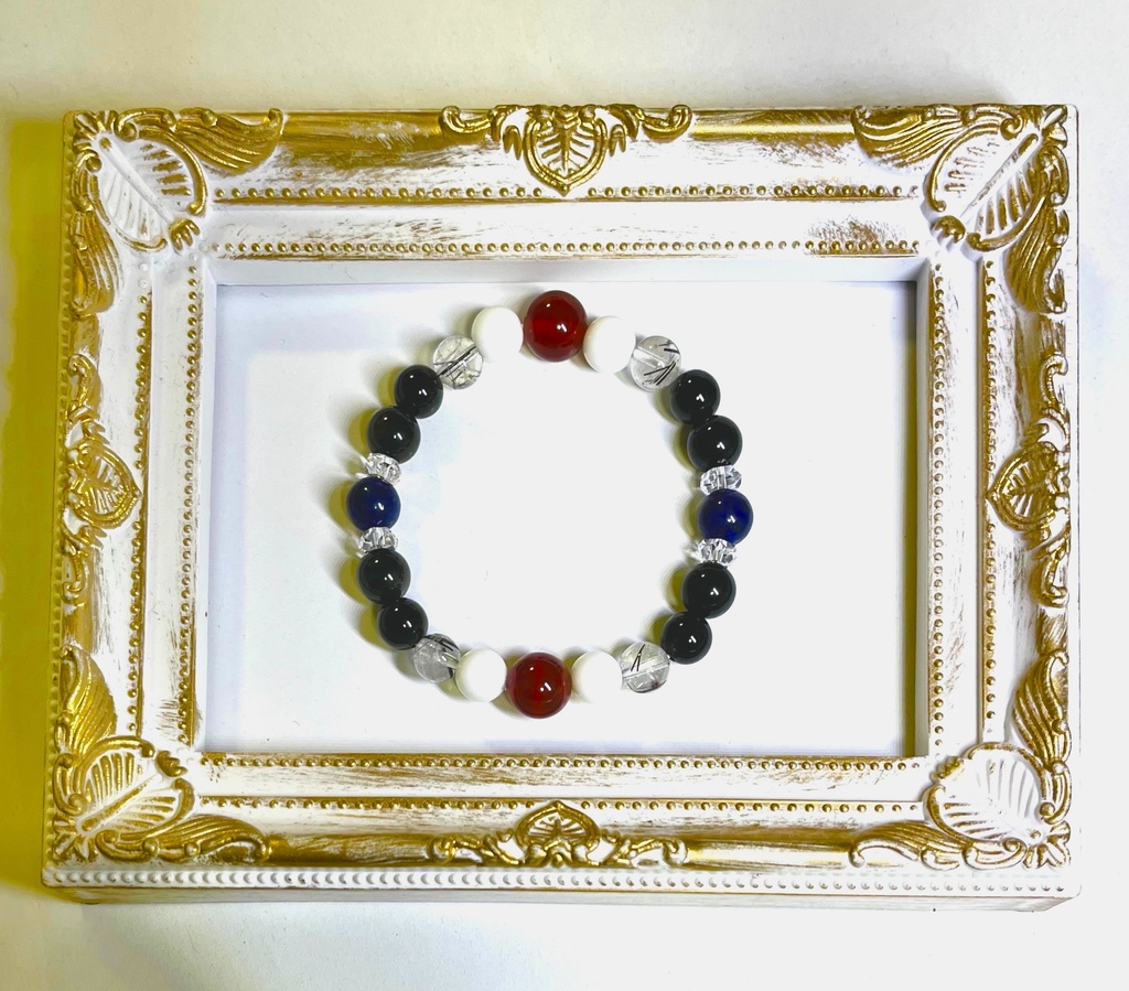 再販　誕生石　鶴見中尉イメージブレスレット　ラピスラズリ