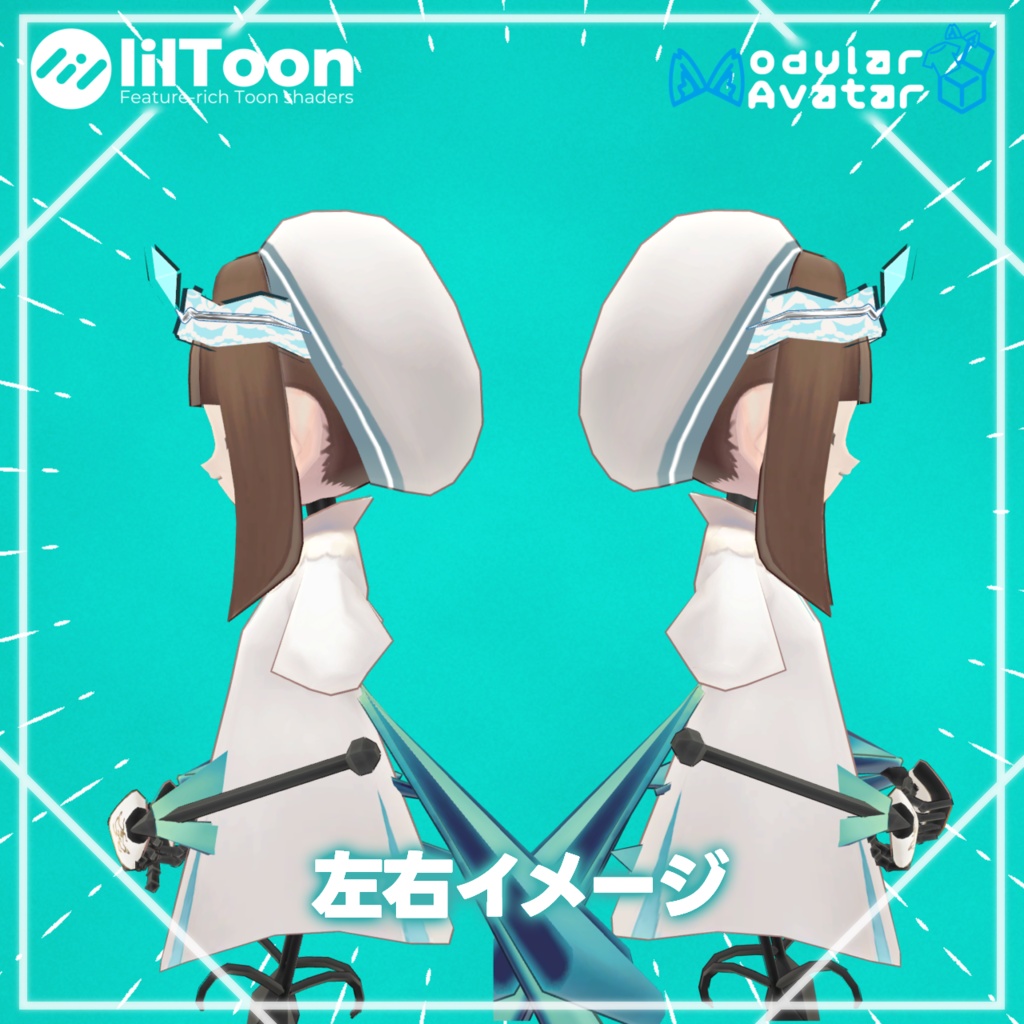 【MA対応】【てっさくちゃん対応】髪飾り