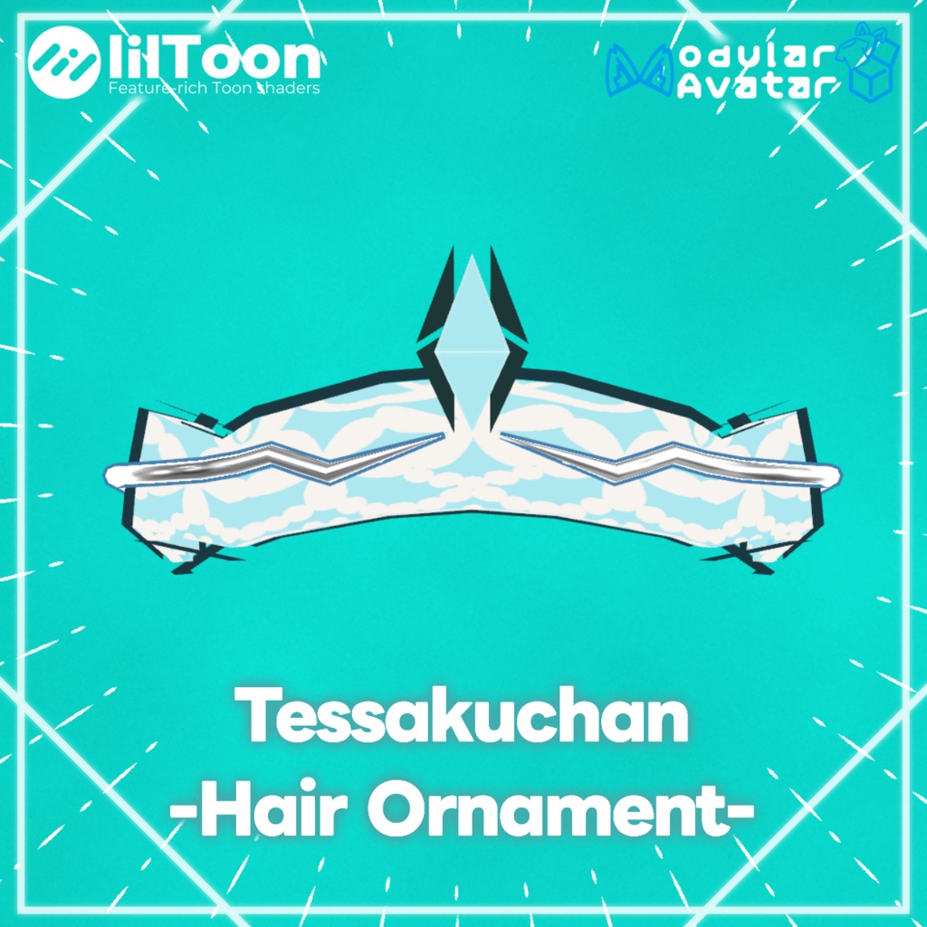 【MA対応】【てっさくちゃん対応】髪飾り