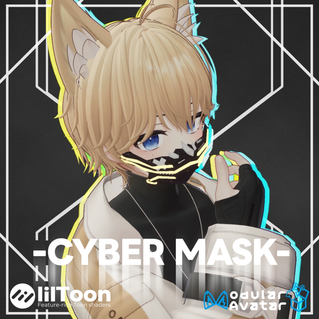 CYBER MASK【Maro対応】【MA対応】【Lapwing対応】