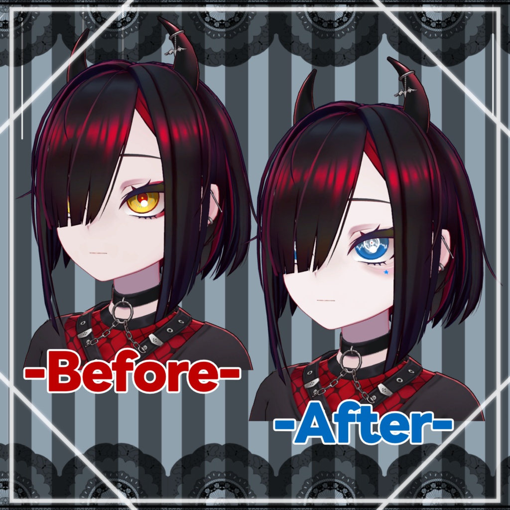 【XEBY専用】MakeUp & Eye Texture