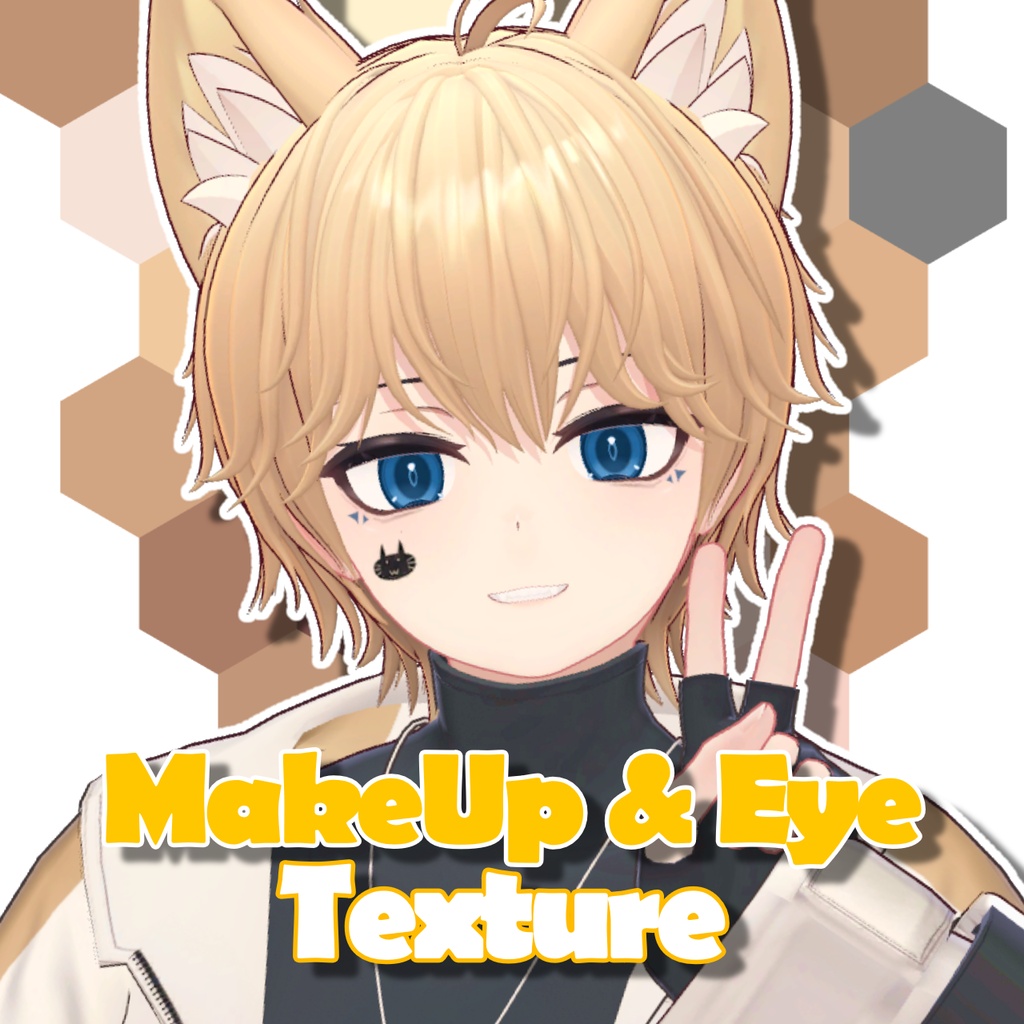 MakeUp_&_Eye_Texture _Set for Maro