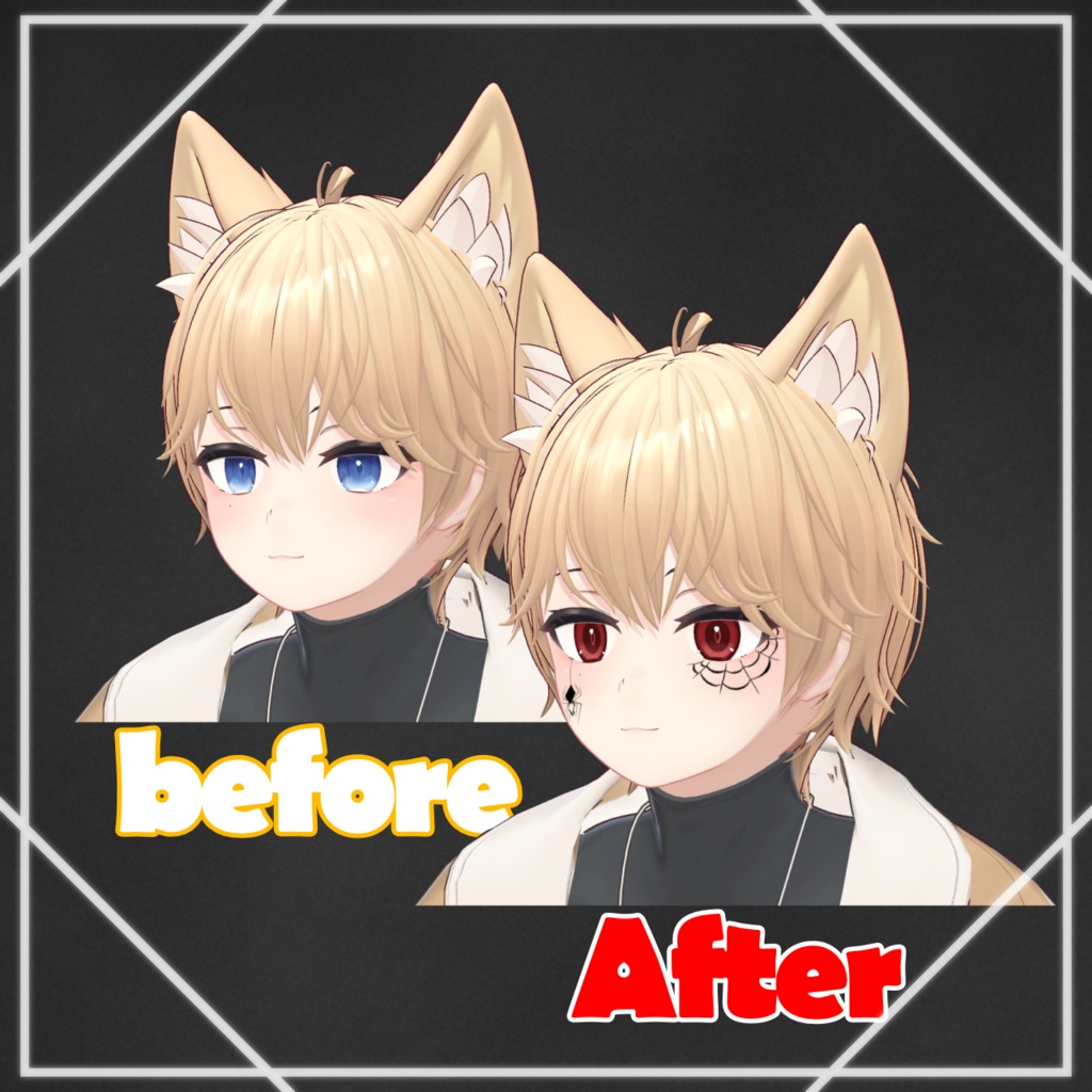 【Maro専用】MakeUp_&_Eye_Texture _Set