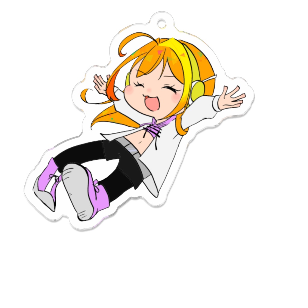 【藤宮ハスミ】アクリルキーホルダー -ミニキャラver-