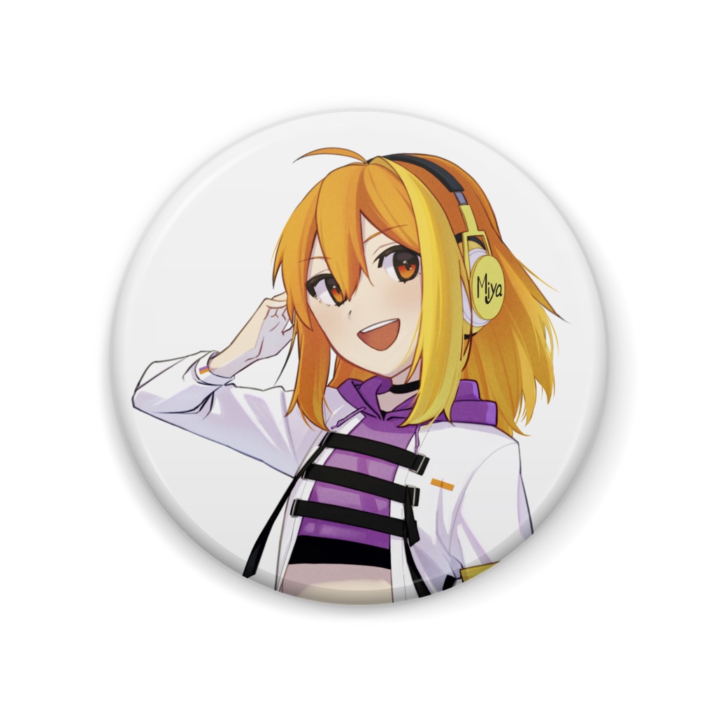 【藤宮ハスミ】缶バッジ -キービジュアルver-