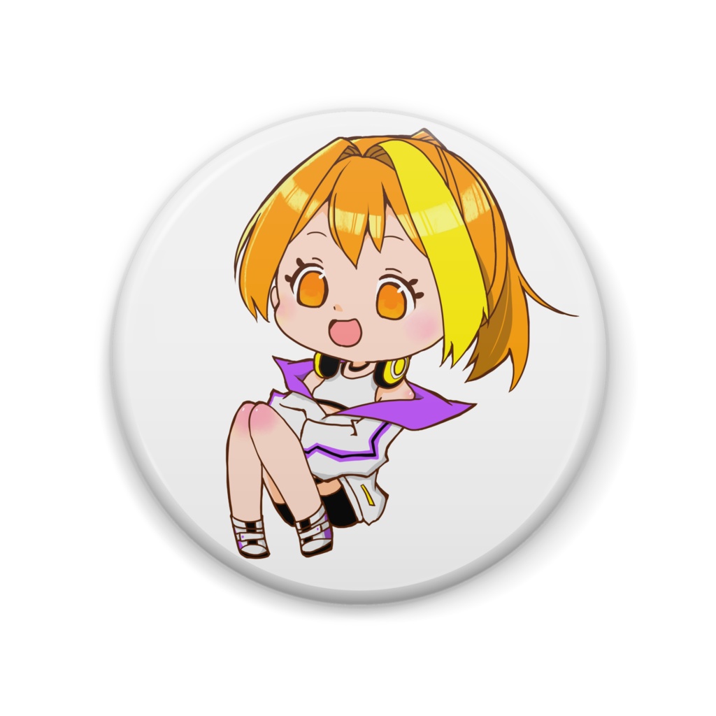 缶バッジ -2周年ミニキャラver-