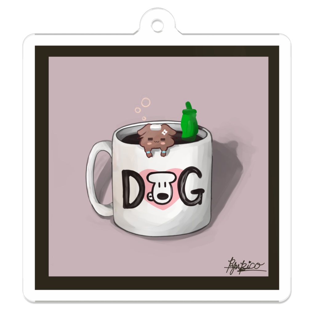 【非公式】ぽかぽか毛玉/アクキー