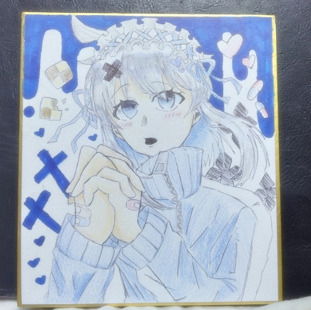 〘オリキャラ〙色紙マリンお仕事服