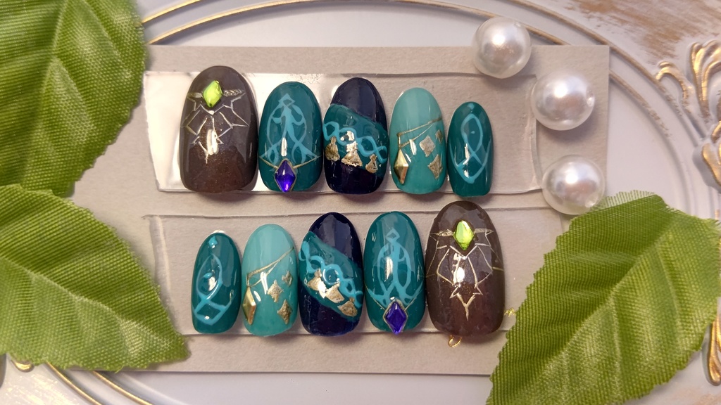 汐羅様 専用 アルハイゼンモチーフネイル 会場予約