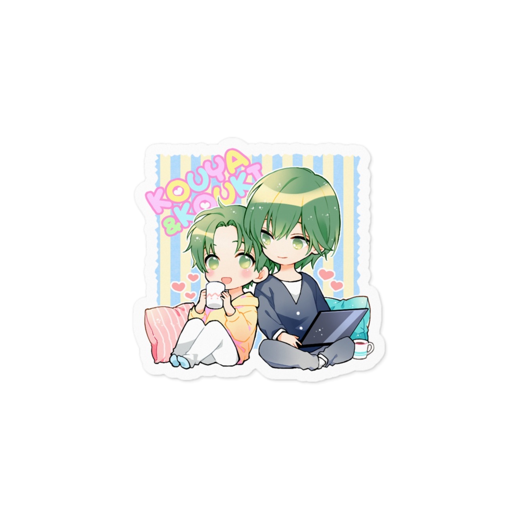 【グッズ】航矢&航輝ステッカー