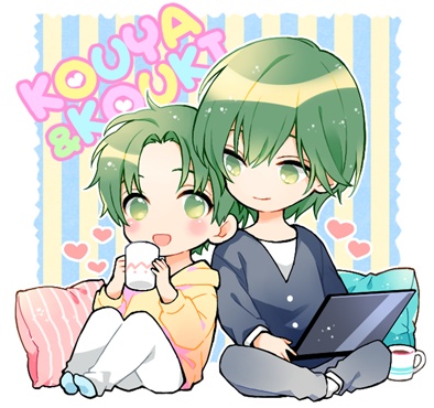 【グッズ】航矢&航輝ステッカー